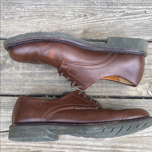 Mephisto Marlon Chestnut Brown Leather Lace Up Shoes Men\'s Size 9.5 main image 10
